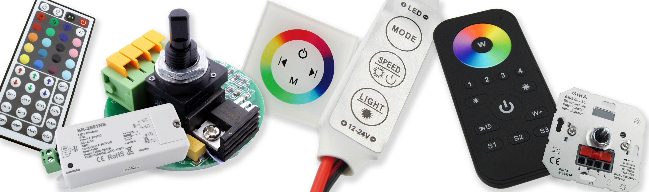 Dimmers / RGB Controllers