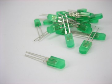 Green low cost LED (25 pieces)