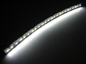 Flexibele witte SMD LED strip 24 LEDs