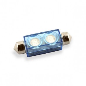 Festoon 38 mm. LED Vervanger (blauw)