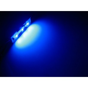 LED strip met 3 SMD LEDs blauw