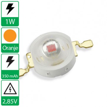 1 watt Oranje Edison opto LED emitter