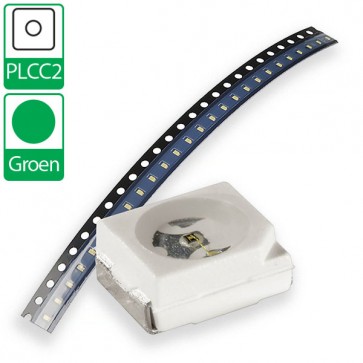 Groene PLCC2 SMD LED
