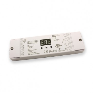 DMX512 decoder/controller, SR-2102B