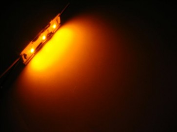 LED strip met 3 SMD LEDs oranje