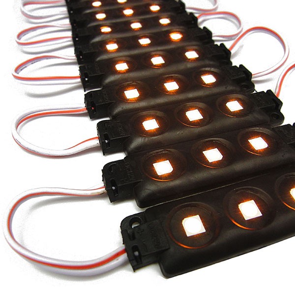 Waterdichte LED strip 6,5 cm 12V Oranje: LEDs-buy.nl grootste online LED