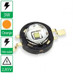 3 watt Oranje Edison opto LED emitter