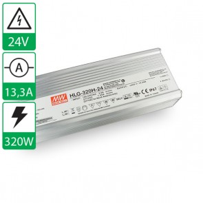 24V 13,34A 320W Mean well voeding met power factor correctie HLG-320H-24