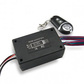 RGB LED Controller met RF afstandsbediening (3x 3A, 12 V)