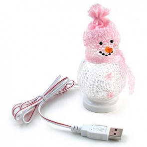 Verlichtte Sneeuwpop USB