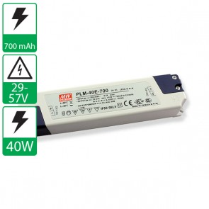 700mA 29-57V 40W Mean Well voeding PLM-40E-700