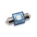 Festoon 36 mm. LED Vervanger (blauw)